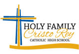 holy family cristo rey logo